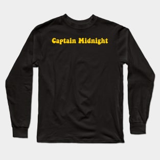 Captain Midnight Long Sleeve T-Shirt